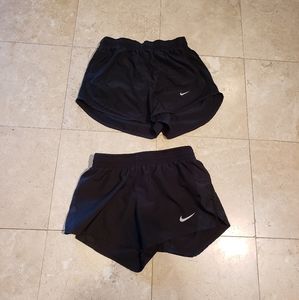 Nike Running Shorts (2) Black - Small